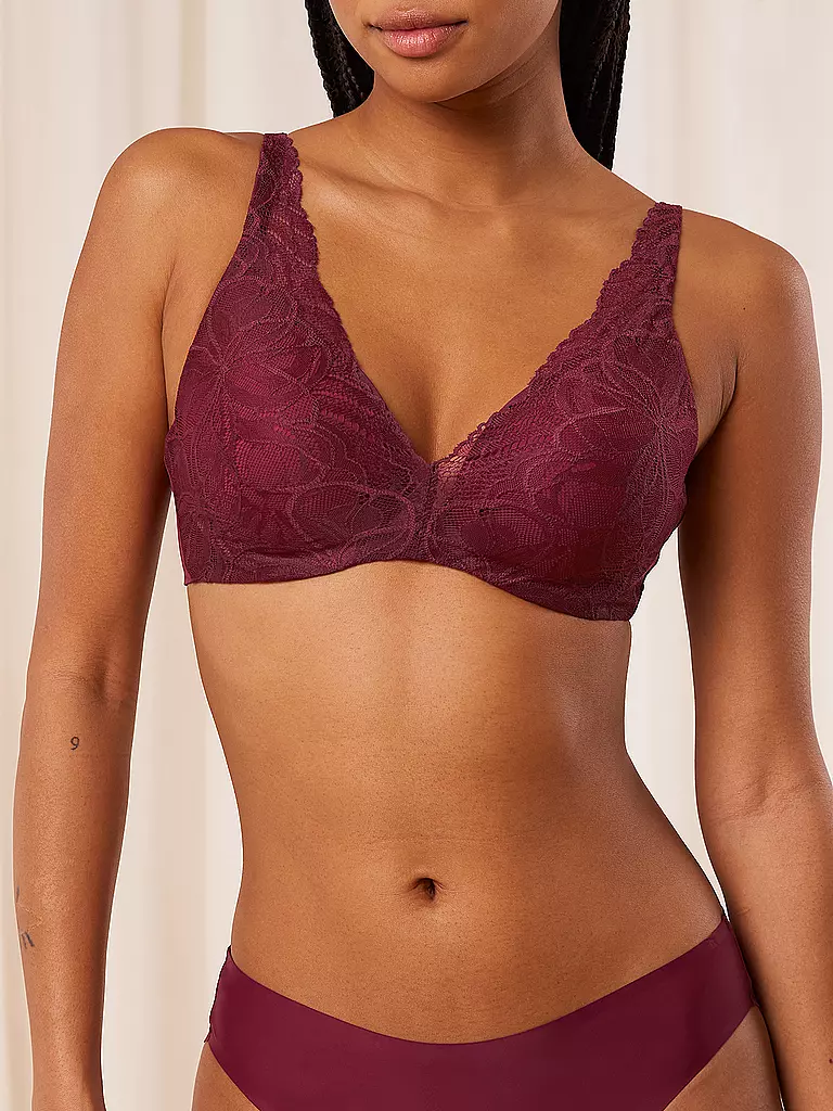 TRIUMPH | Soutien-gorge à armatures BODY MAKE-UP ILLUSION LACE woodrose | 