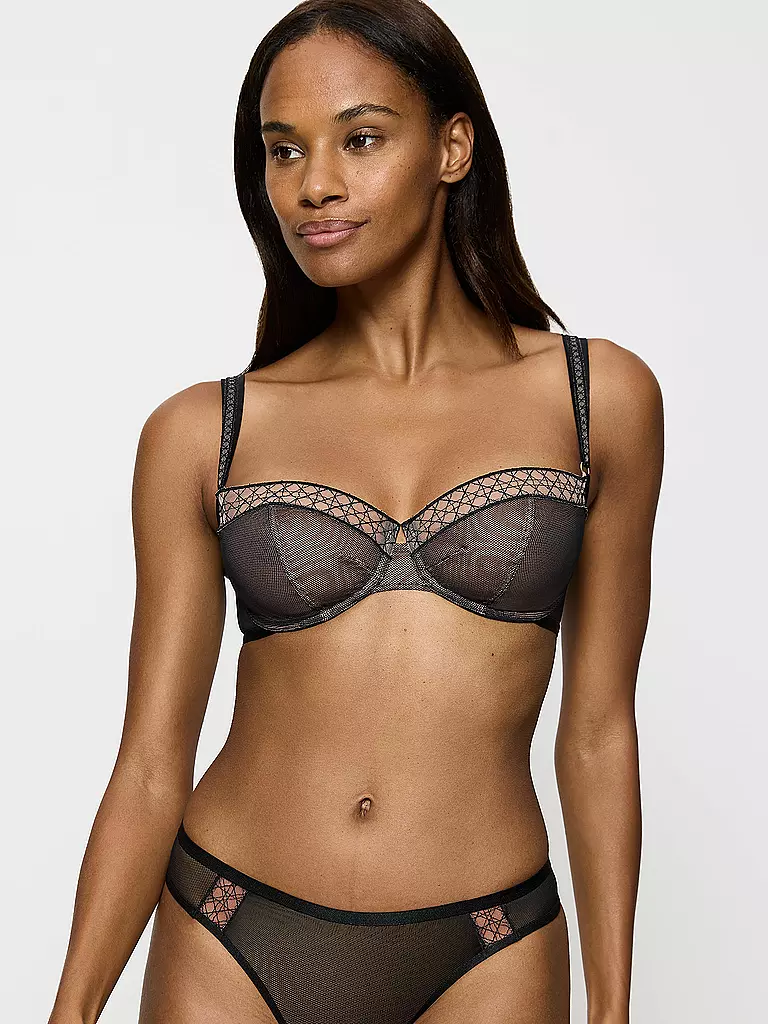 TRIUMPH | Soutien-gorge à armatures PALINA COSMIC HEARTBEAT noir | schwarz