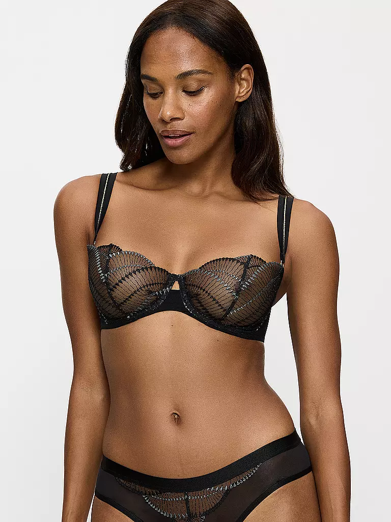 TRIUMPH | Soutien-gorge à armatures PALINA SEA FULL OF STARS noir | 