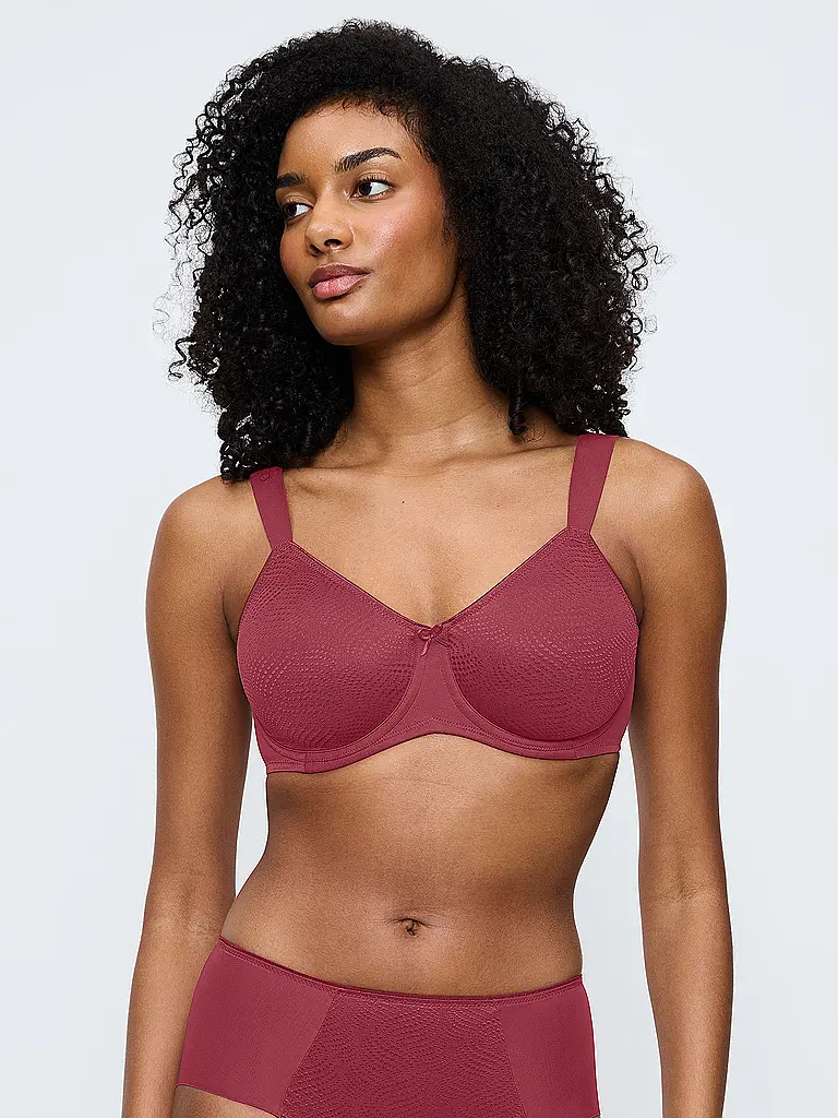 TRIUMPH | Soutien-gorge minimiseur ESSENTIAL MINIMIZER sweet marsala | Rouge foncé