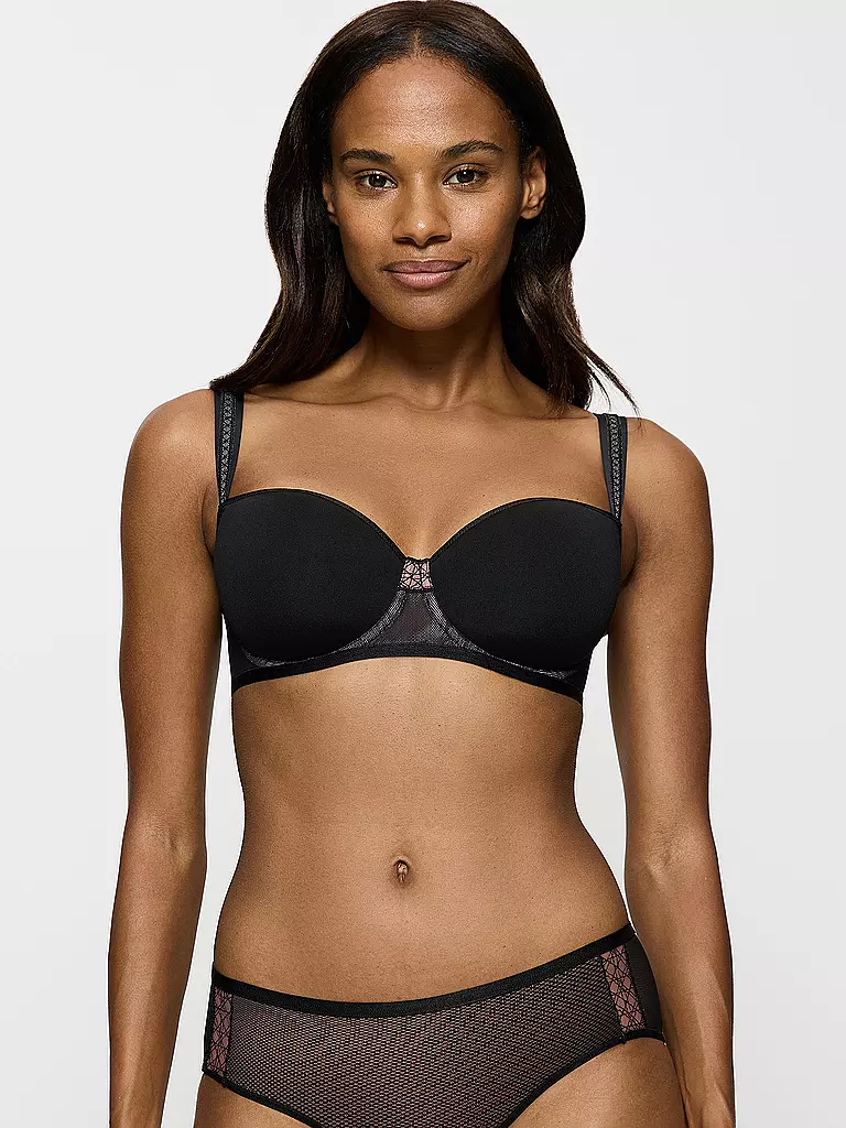TRIUMPH | Soutien-gorge rembourré PALINA COSMIC HEARTBEAT bleu | schwarz