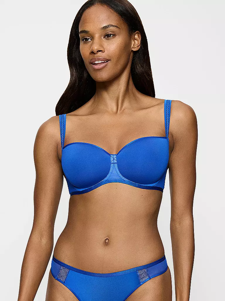 TRIUMPH | Soutien-gorge rembourré PALINA COSMIC HEARTBEAT illumines blue | blau