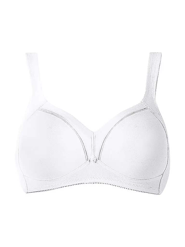 TRIUMPH | Soutien-gorge sans armatures "Cotton Sharper" (Blanc) | weiss