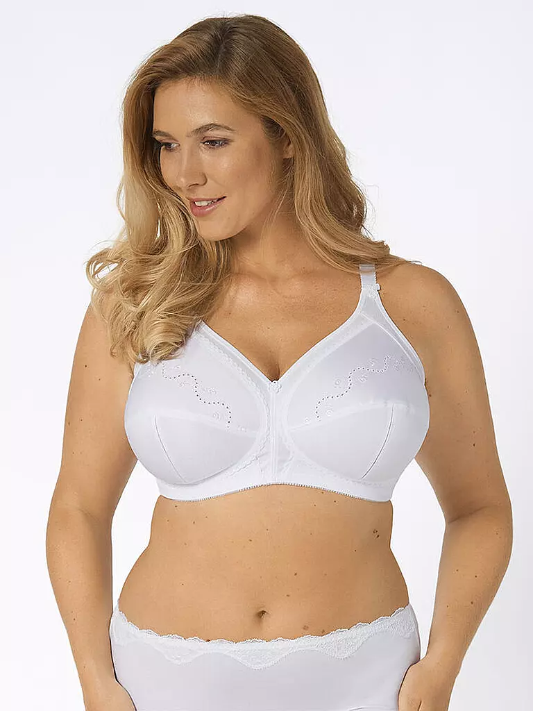 TRIUMPH | Soutien-gorge sans armatures "Doreen + Cotton" (Blanc) | weiss