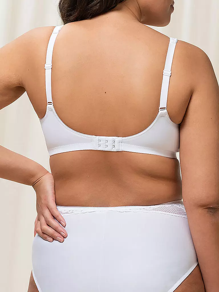 TRIUMPH | Soutien-gorge sans armatures Modern Lace blanc | 