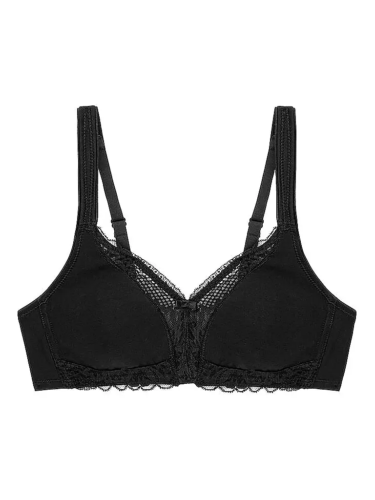 TRIUMPH | Soutien-gorge sans armatures MODERN LACE noir | schwarz