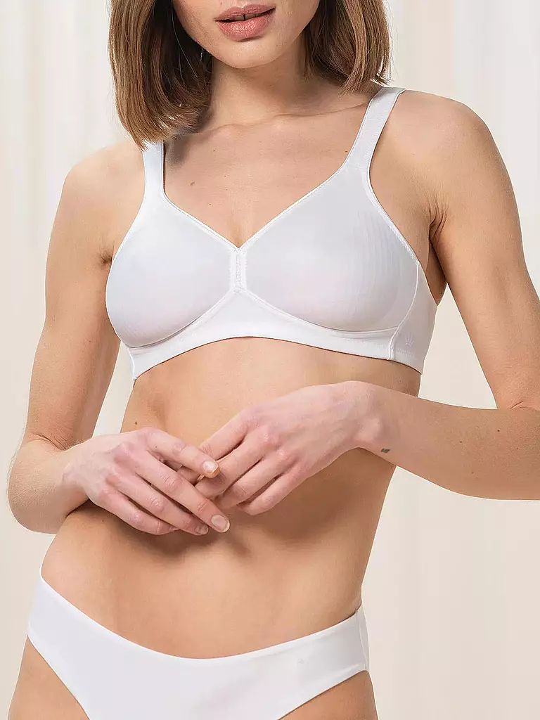 TRIUMPH | Soutien-gorge sans armatures Soft & Cotton Blanc | 