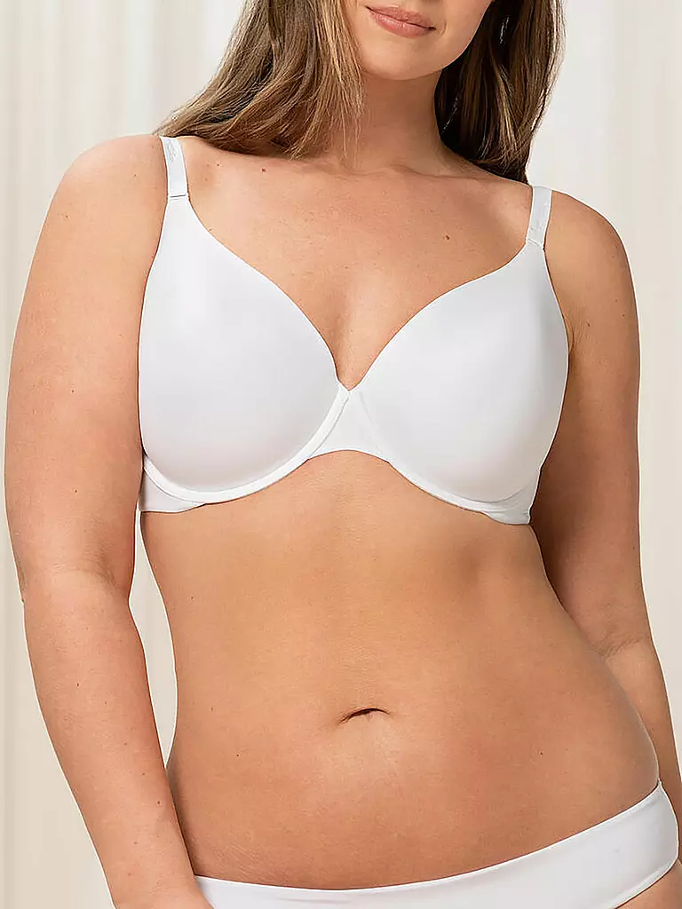 TRIUMPH | Soutien-gorge T-shirt à armatures "Body Make-Up" (Blanc) | 