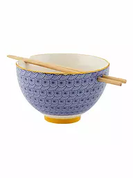 TYPHOON | Bol asiatique avec baguettes 2 pièces | Multicolore