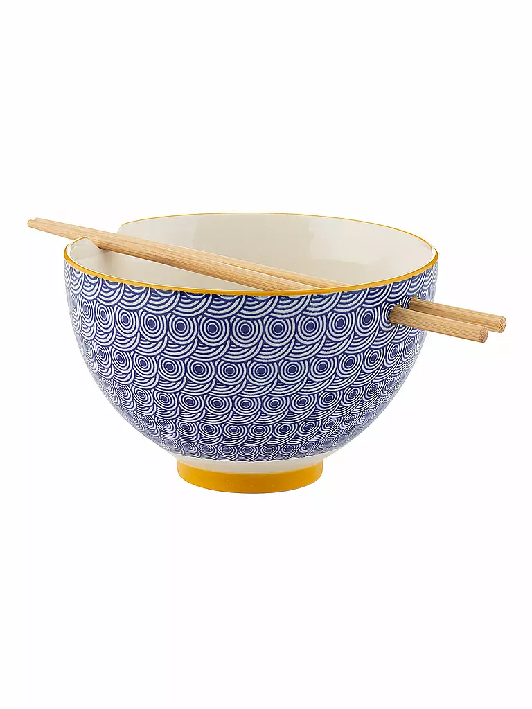 TYPHOON | Bol asiatique avec baguettes 2 pièces | Multicolore
