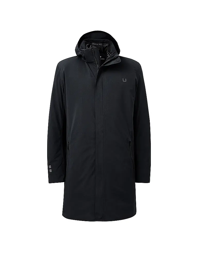 UBR | Trench-coat | schwarz