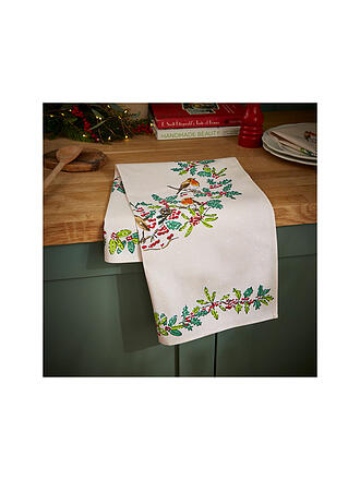 ULSTER WEAVERS | Torchons de Noël 45x75cm Christmas Robins