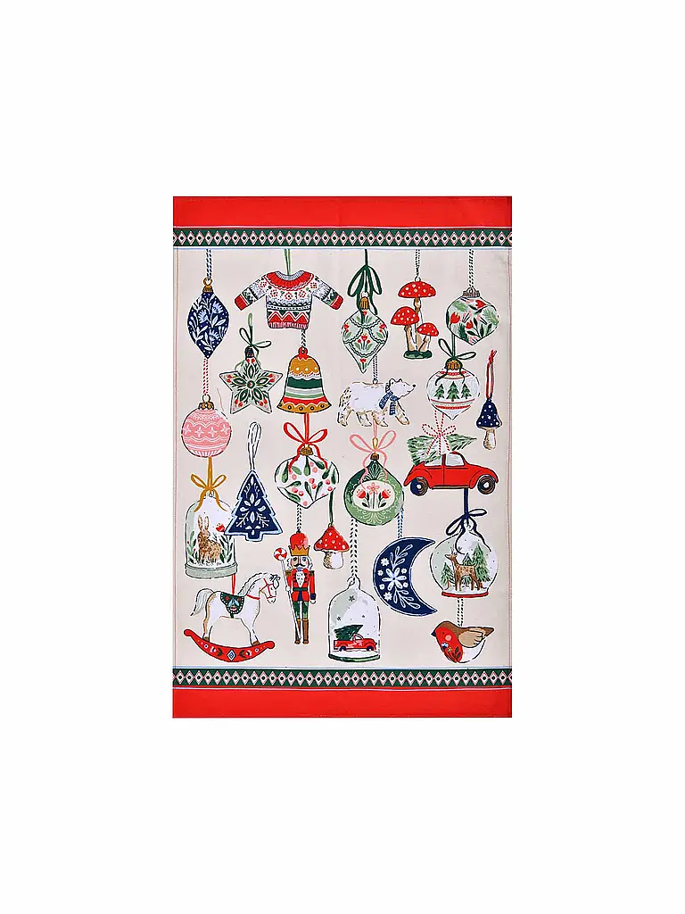 ULSTER WEAVERS | Torchon 45x75cm CHRISTMAS ORNAMENT | mint