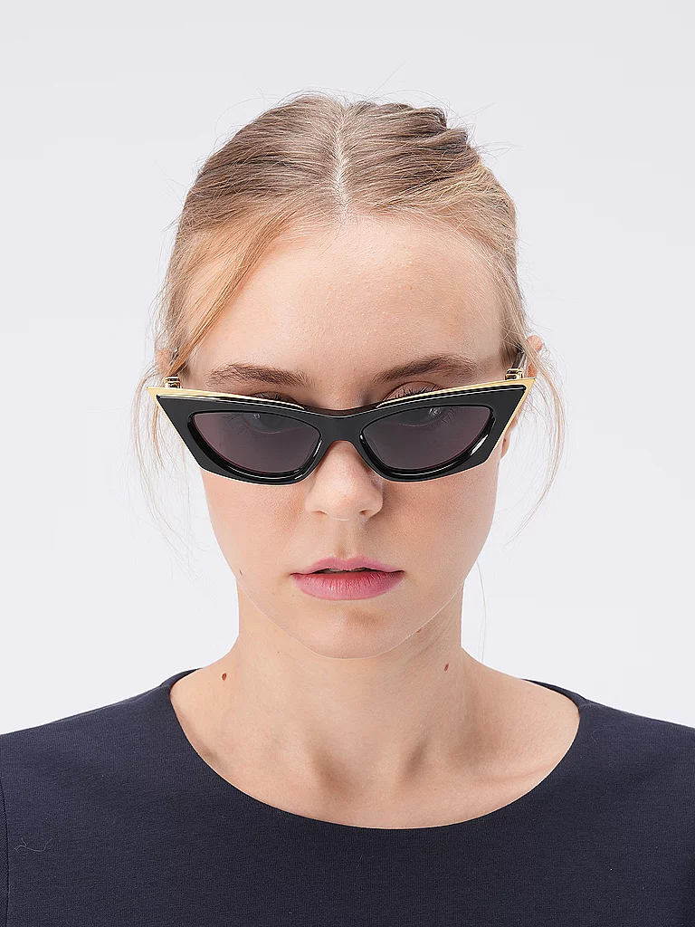 Valentino V-GOLDCUT-I/55 Sunglasses Black 4