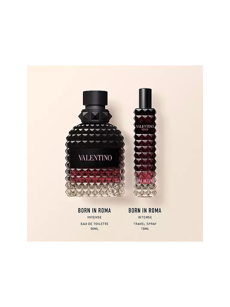 VALENTINO | Coffret cadeau - Born In Roma Uomo Eau de Parfum Intense Set 50ml / 15ml | keine Farbe