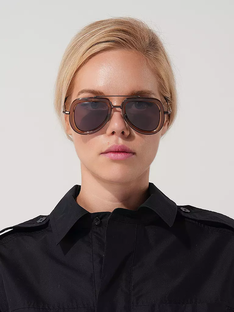VALENTINO | Lunettes de soleil V-LSTORY | braun