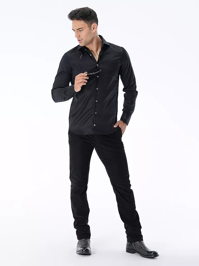 VAN LAACK | Chemise Tailor Fit RIVARA | schwarz
