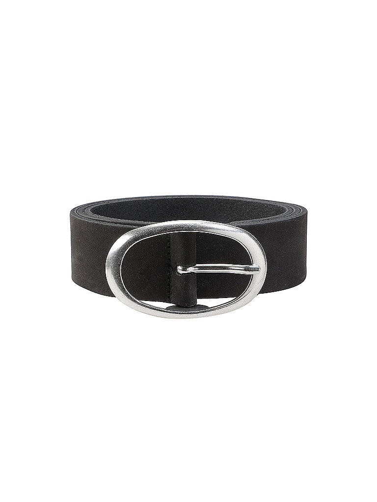 Vanzetti Ceinture en cuir noir 80
