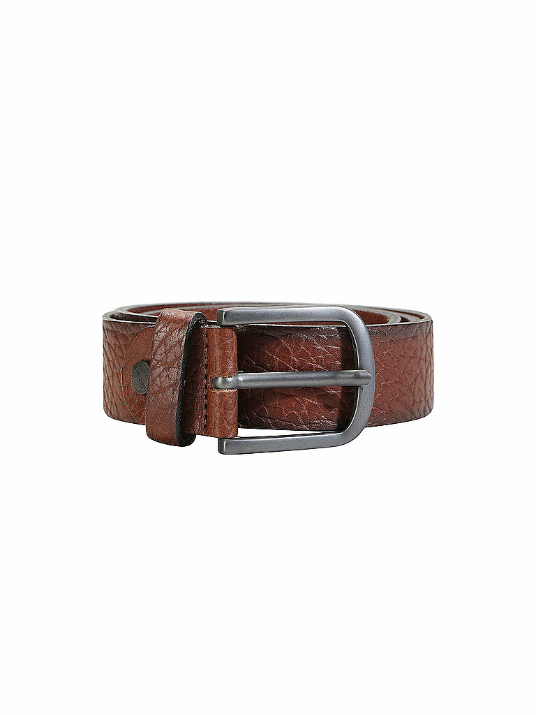 Ceinture en cuir marron 80