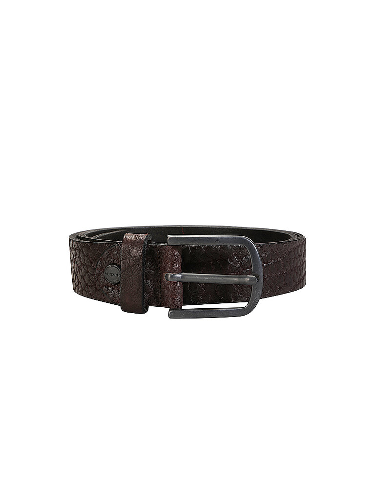 Ceinture en cuir marron 90