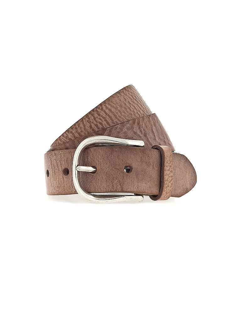 Ceinture en cuir marron 80