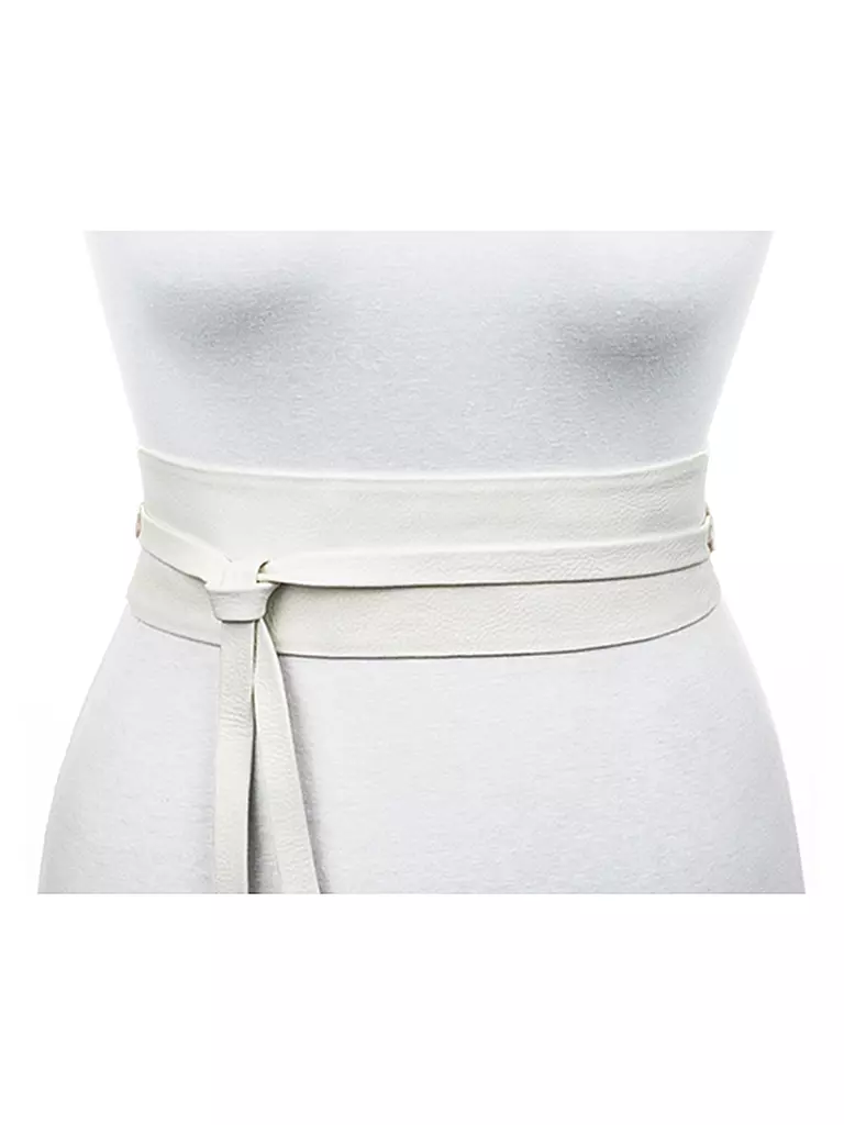VANZETTI | Ceinture à nouer à la taille | creme