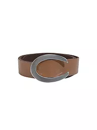 VANZETTI | Ceinture en cuir | Beige