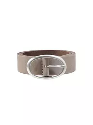 VANZETTI | Ceinture en cuir | Gris clair