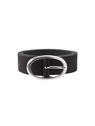 VANZETTI | Ceinture en cuir | Noir