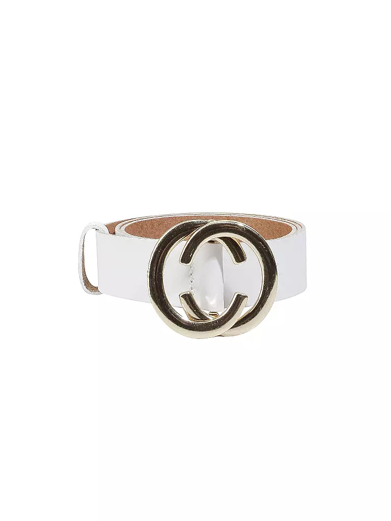 VANZETTI | Ceinture en cuir | weiss