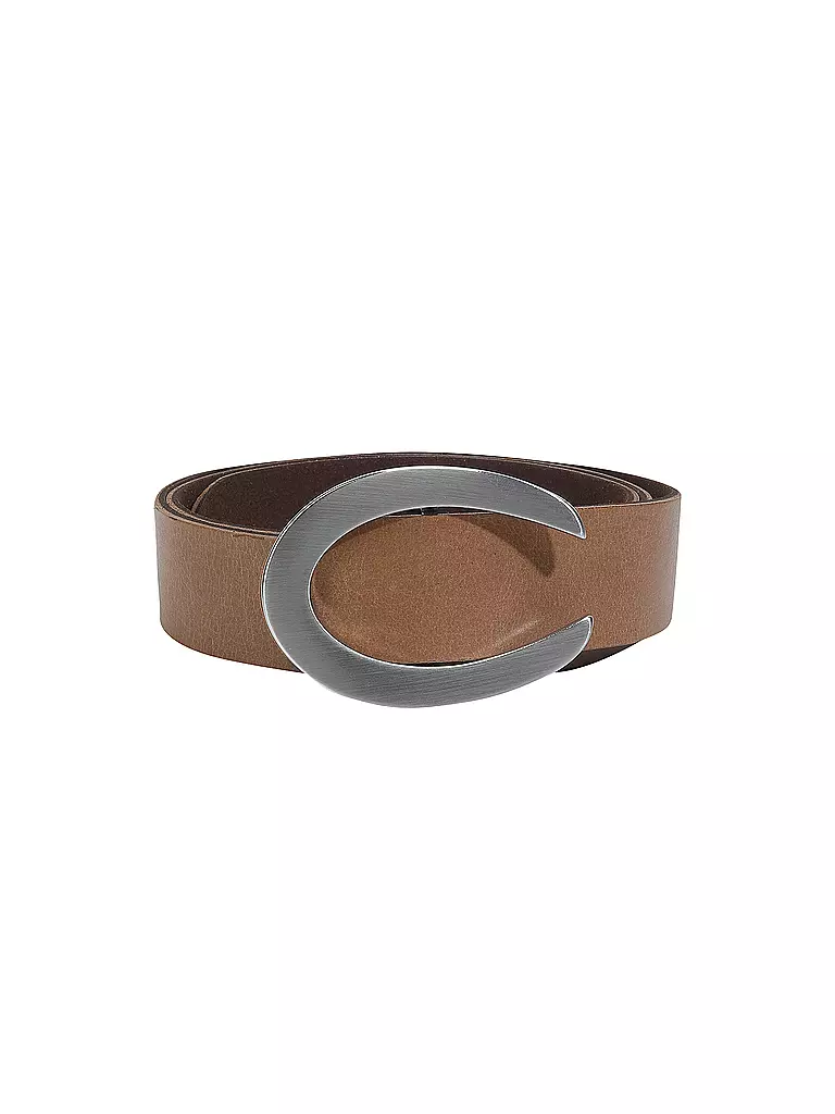 VANZETTI | Ceinture en cuir | beige