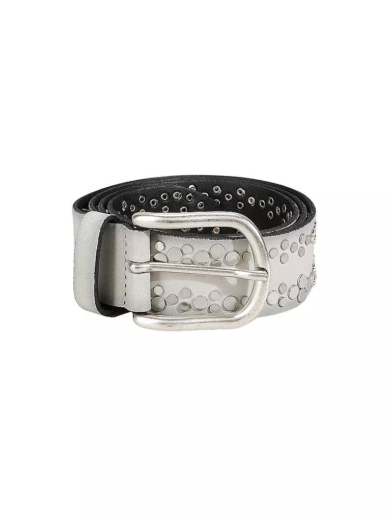 VANZETTI | Ceinture en cuir | hellgrau