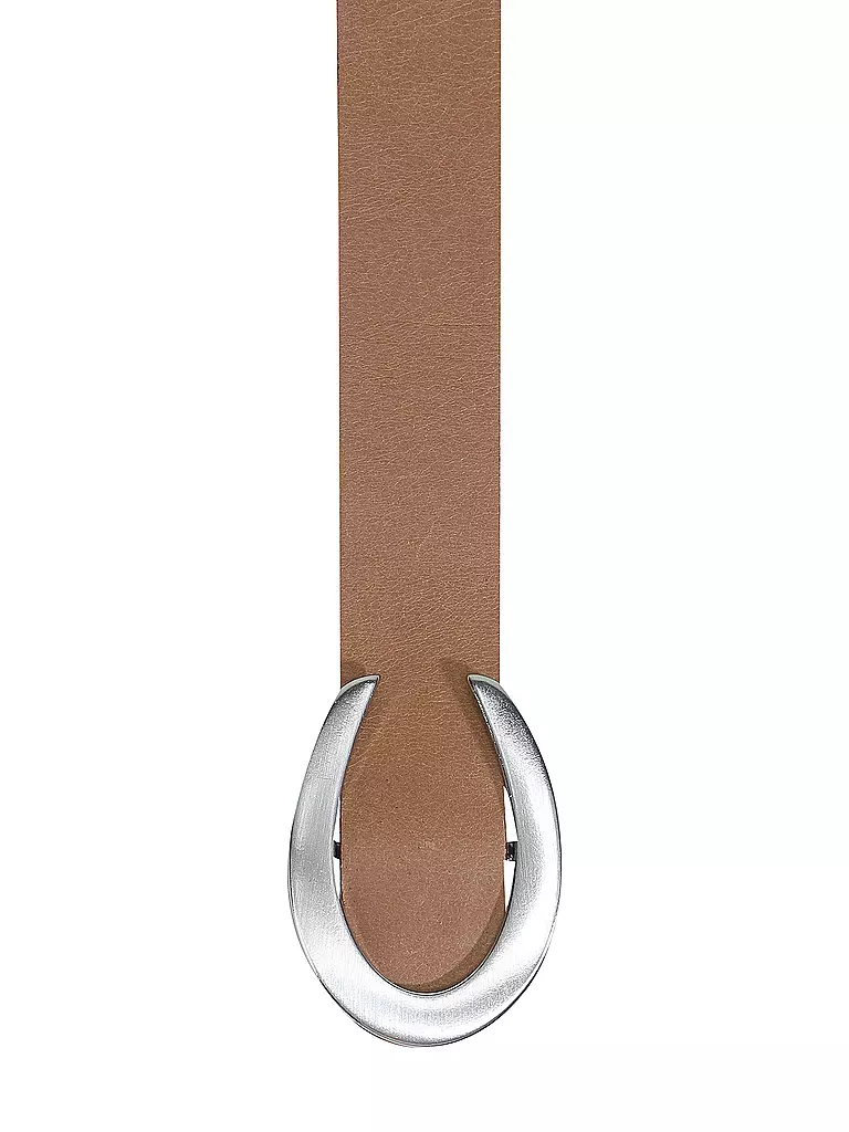 VANZETTI | Ceinture en cuir | beige