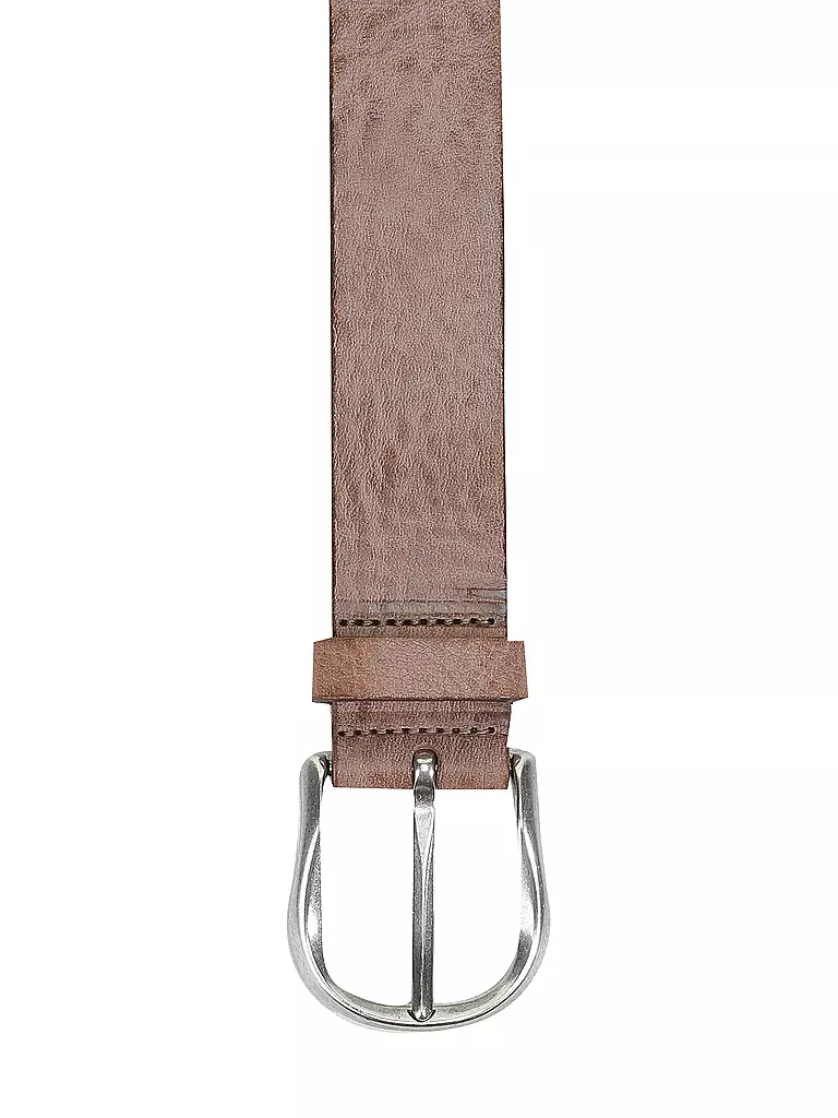 VANZETTI | Ceinture en cuir | Marron