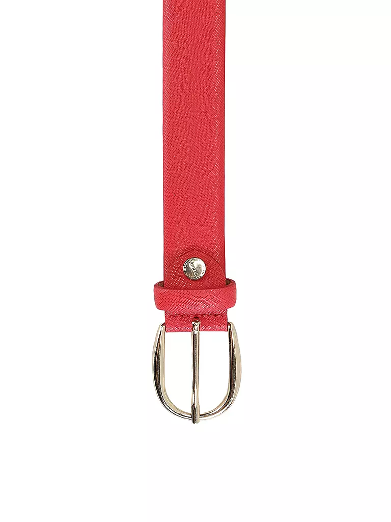 VANZETTI | Ceinture en cuir | rot