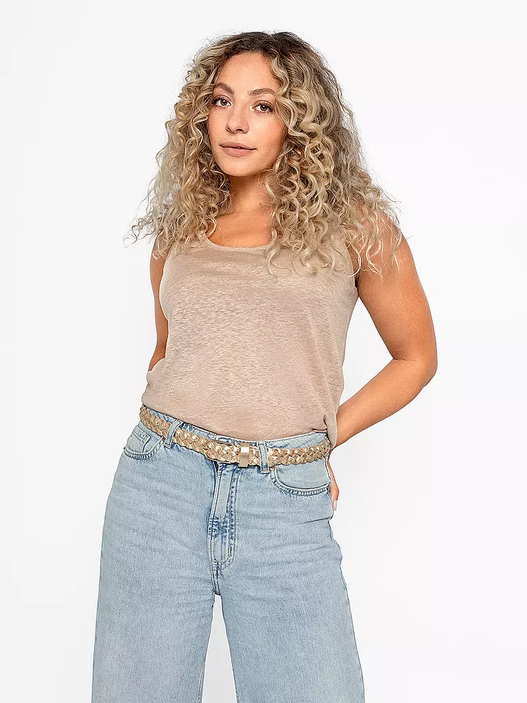 VANZETTI | Ledergürtel | Or