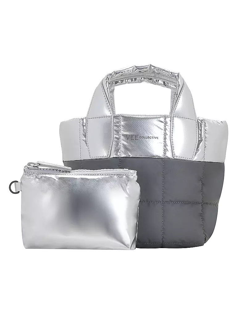 VEE COLLECTIVE | Sac - Mini Sac PORTER TOTE Mini | silber