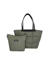 VEE COLLECTIVE | Sac - Shopper PORTER BASQUE Medium | Olive
