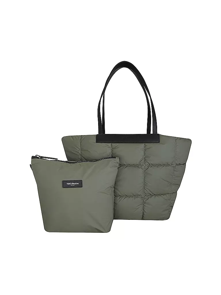 VEE COLLECTIVE | Sac - Shopper PORTER BASQUE Medium | olive