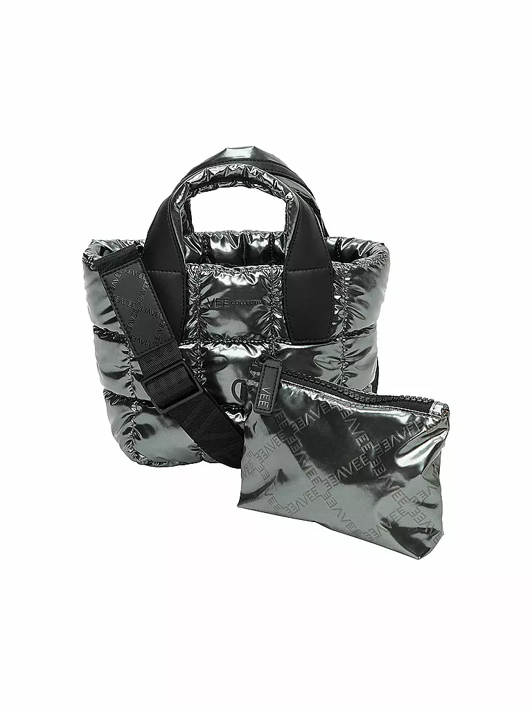 VEE COLLECTIVE | Tasche - Mini Bag PORTER TOTE Mini | silber