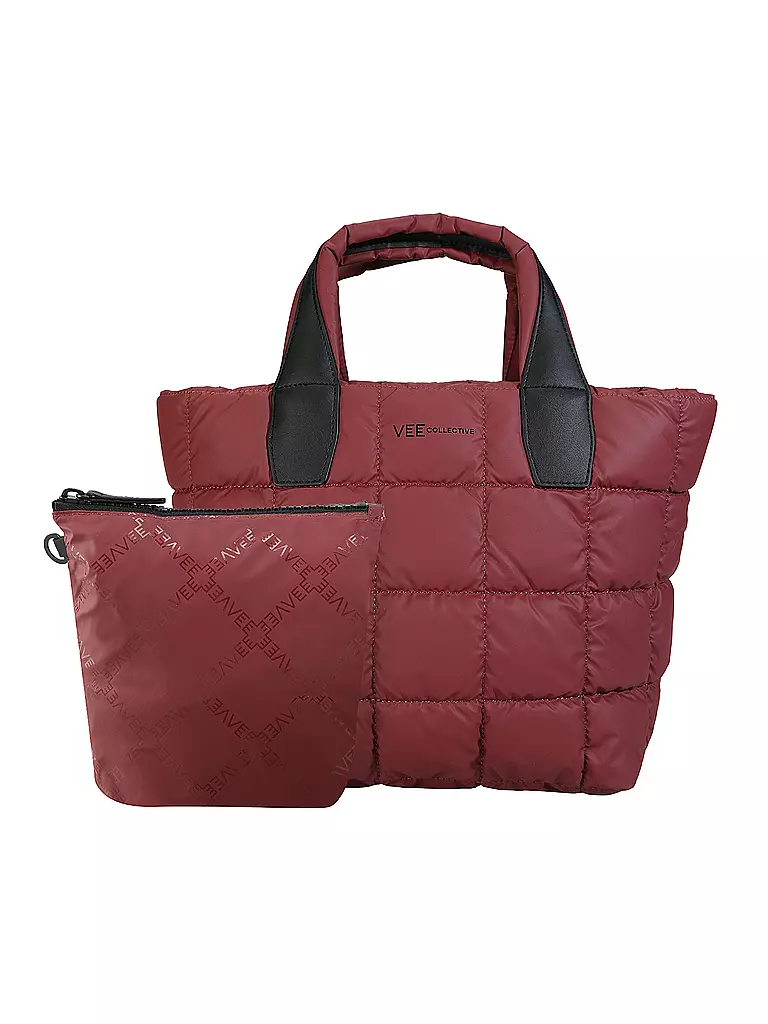 VEE COLLECTIVE | Tasche - Shopper PORTER TOTE Small | Rouge foncé