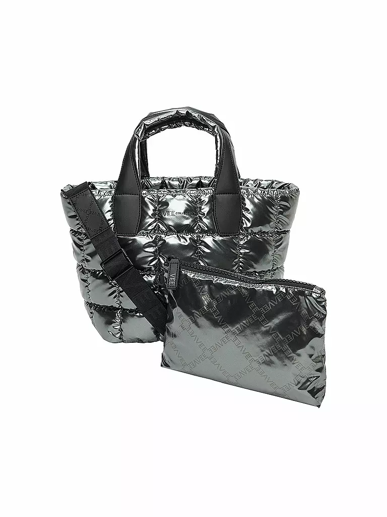VEE COLLECTIVE | Tasche - Shopper PORTER TOTE Small | silber
