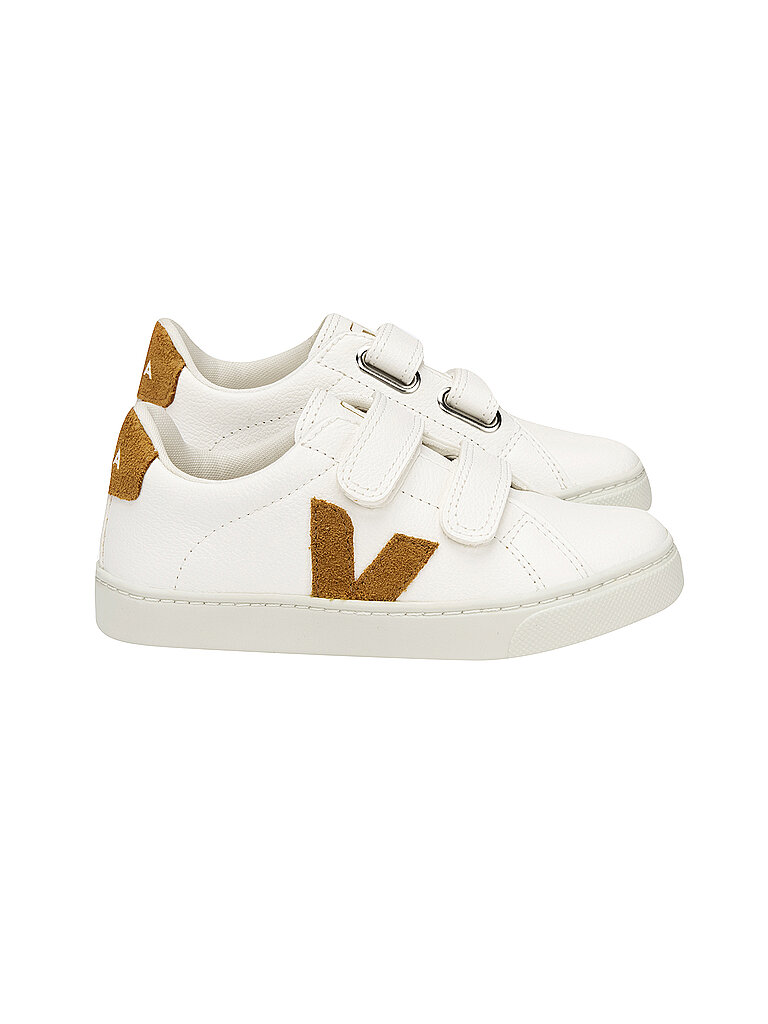 VEJA+Sneaker+Esplar+Velcro+pour+enfants+blanc+|+25