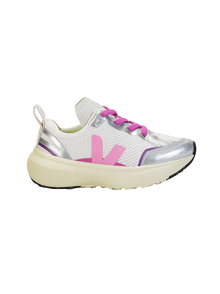 VEJA+Kinder+Sneaker+CANARY+LIGHT+blanc+|+28