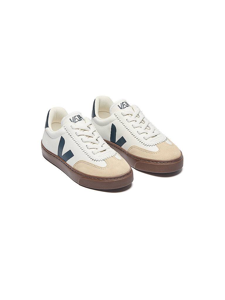 VEJA+Sneakers+enfant+SMALL+VOLLEY+blanc+|+28