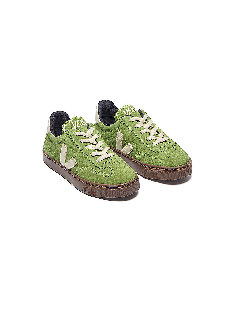 VEJA+Produktname:+Kinder+Sneakers+SMALL+VOLLEY+vert+|+28