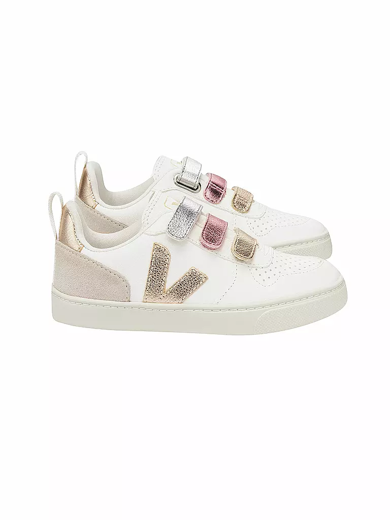 VEJA | Kinder Sneaker V-10 | Blanc
