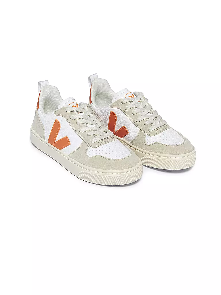 VEJA | Kinder Sneaker V-10 | Blanc