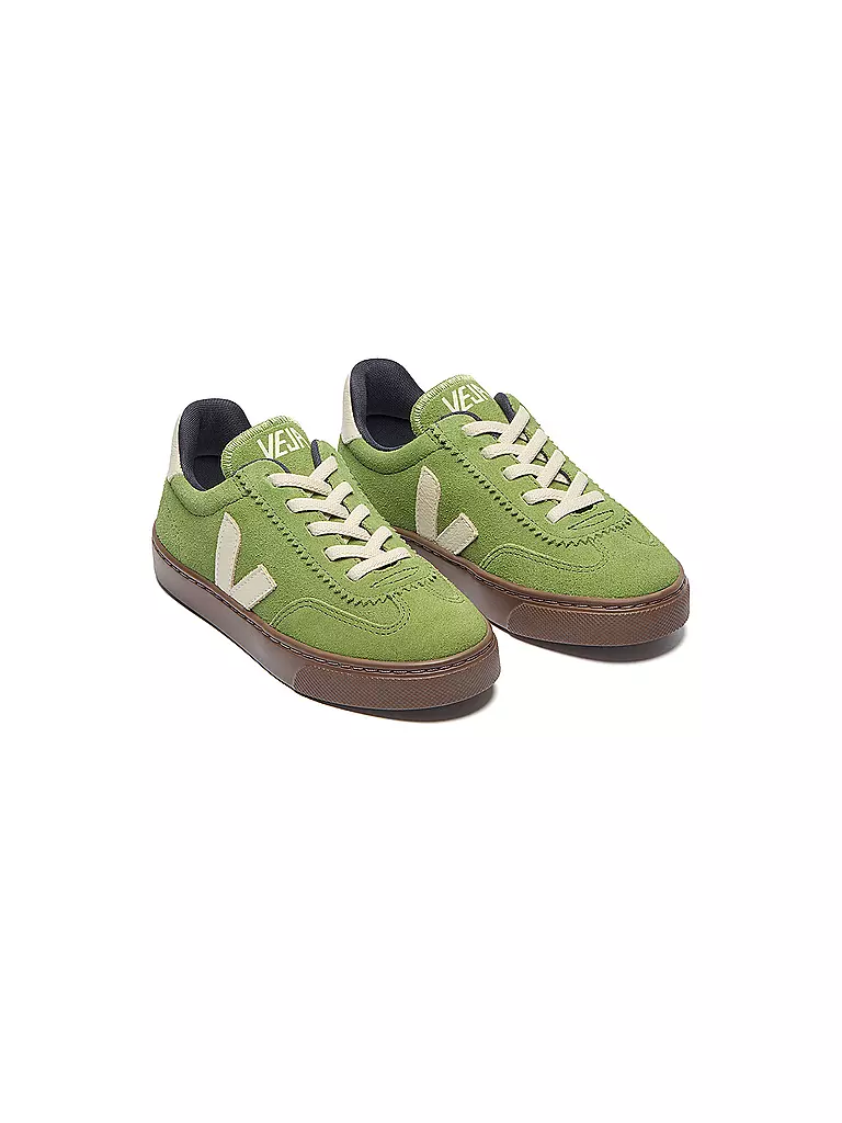 VEJA | Produktname: Kinder Sneakers SMALL VOLLEY
Marke: VEJA
Farbe: grün
Kategorien: Mode, Kinder, Jungen

Material: Leder
Musterung: Logo
Stil: Casual, Pure
Absatzhöhe: Flacher Absatz | Vert
