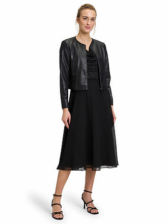 VERA MONT | Veste courte aspect cuir